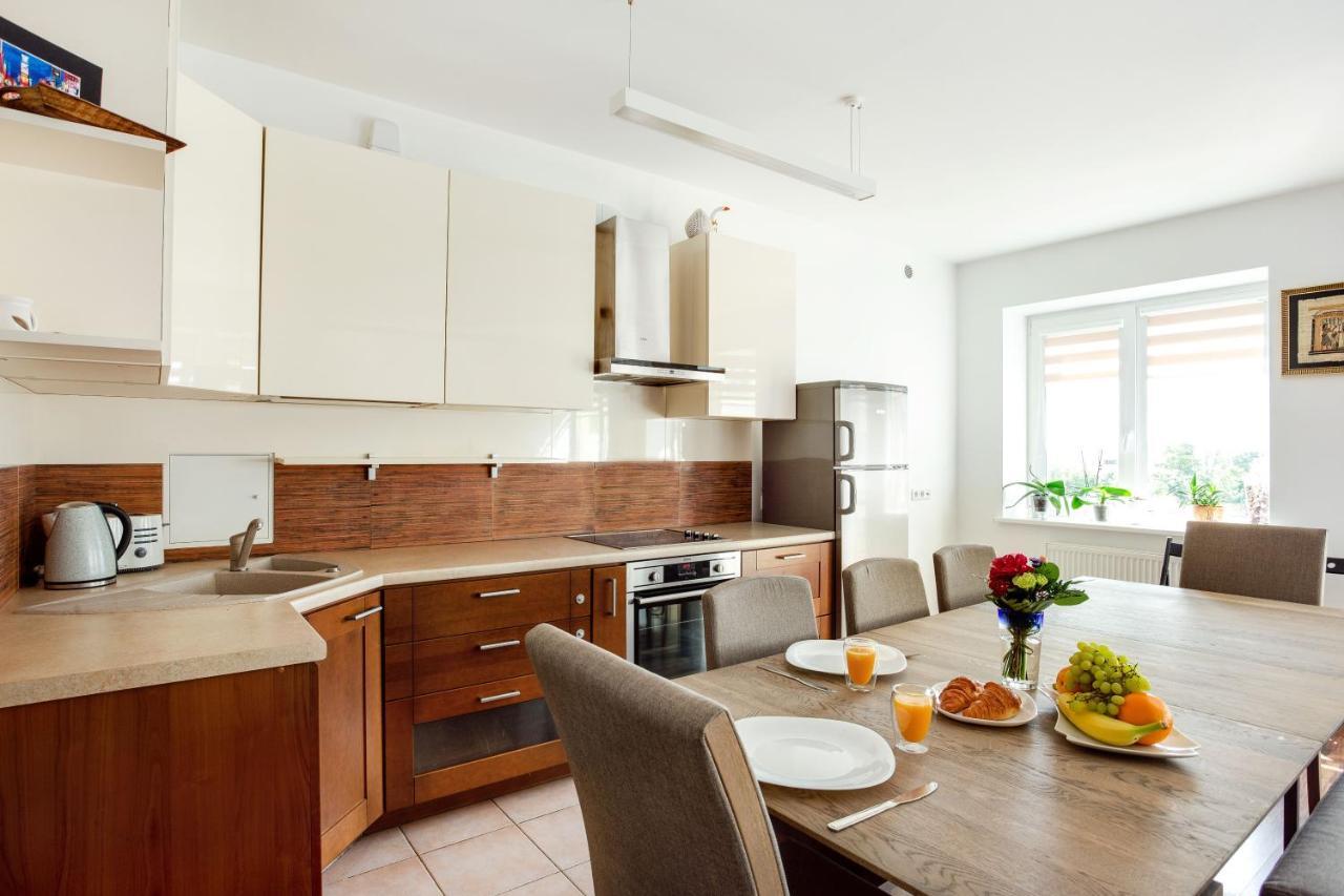 #Stayhere - Spacious & Bright 1Bdr Apartment Shopping District 빌뉴스 외부 사진