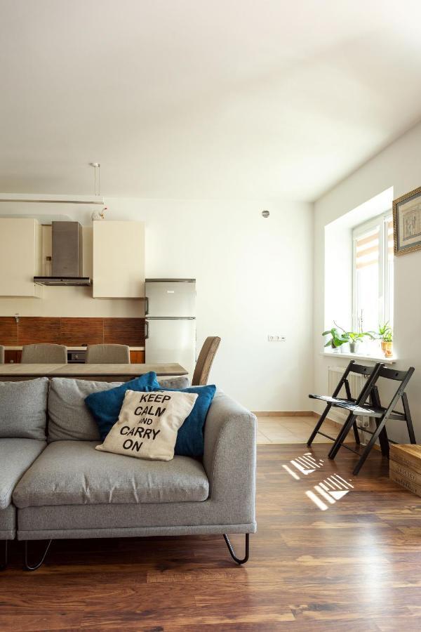 #Stayhere - Spacious & Bright 1Bdr Apartment Shopping District 빌뉴스 외부 사진
